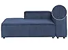 Rechtsseitige Chaiselongue ARDAL Cord Dunkelblau
