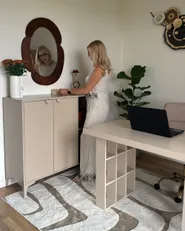 Wandspiegel ALVENA 60 cm 80 cm Dunkelbraun_1174165