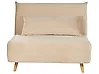 Single Sofa Bed SETTEN Velvet Beige