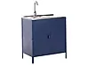 Outdoor-Küchenschrank mit Spüle VILAMA Blau