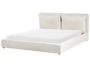 Wasserbett Stoff BAJONNA 180 x 200 cm Hellbeige_1010816