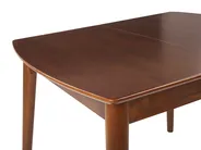 Ausziehbarer Esstisch TOMS Dunkelbraun 100/130 cm 80 cm_826939
