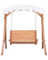 Hollywoodschaukel ANDRIA Lärchenholz Braun_732035