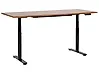 Electric Adjustable Standing Desk DESTINAS 180 cm x 80 cm Brown/ Black