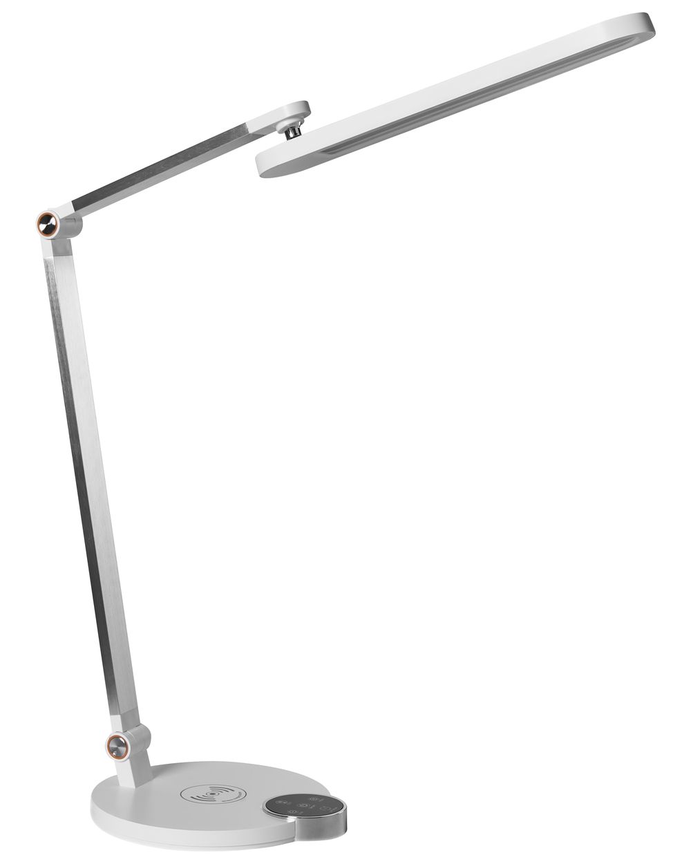 LED Desk Lamp CAROY with Wireless Charger White