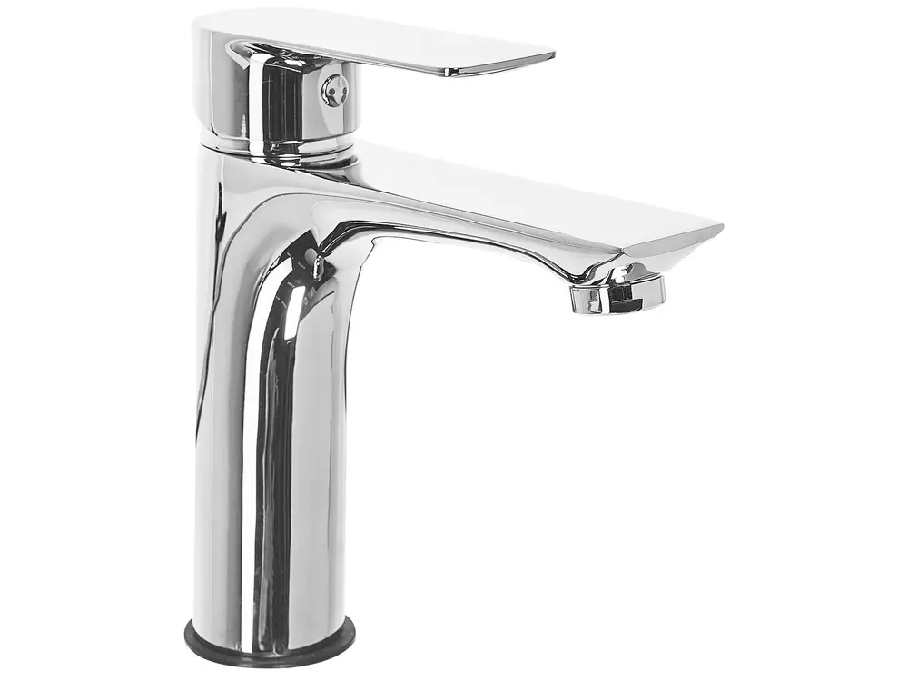 Waschtischarmatur BERLOI Messing Silber