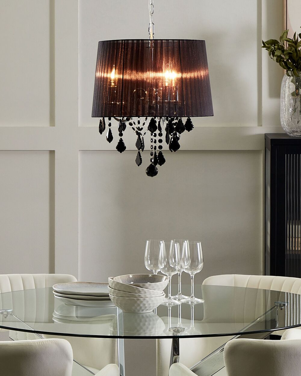 Chandelier EVANS Black