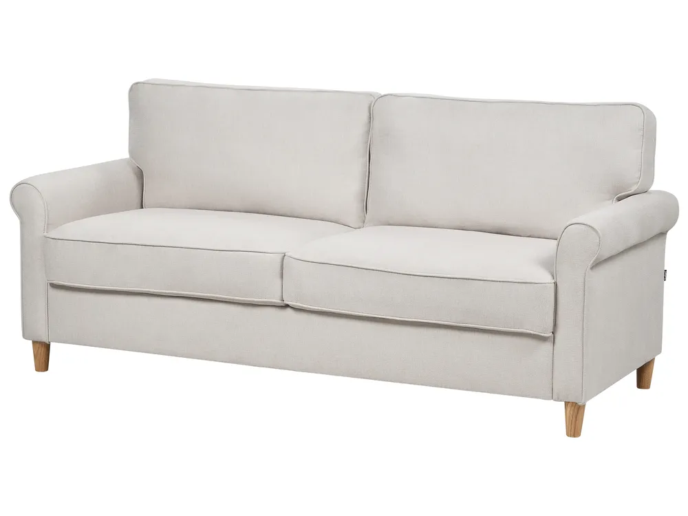Sofa 3-Sitzer RONNEBY Stoff Beige_926466