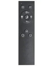 LED Ceiling Lamp TIVORA with Remote with Dimmer Black_1131293