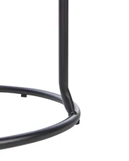Set mit 2 Barhockern MILROY Kunstleder Braun_913987