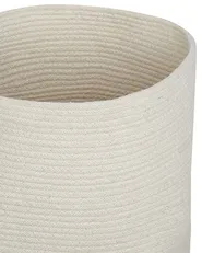 Set of 2 Baskets SILOPI Cotton Off-White_840197