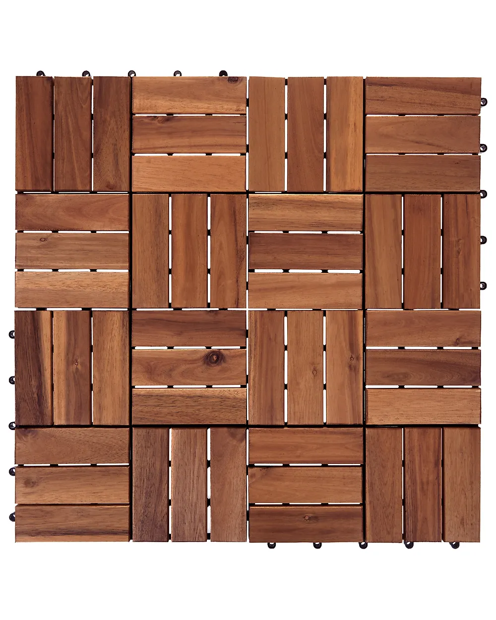 Outdoor Flooring ACERENZA Certified Acacia Wood Brown_957739