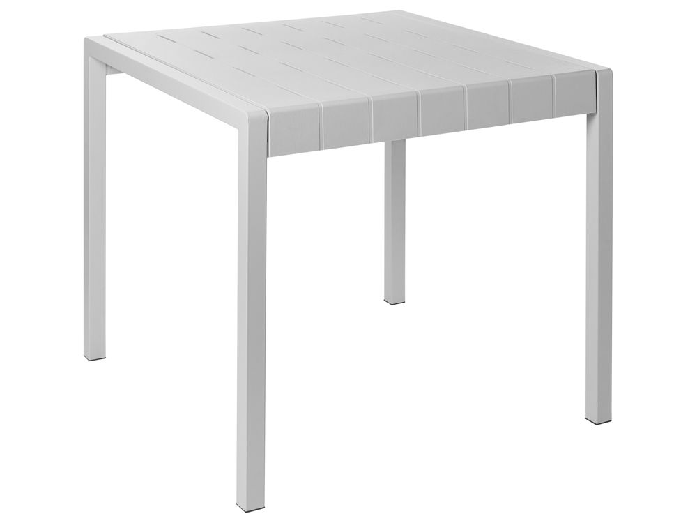 Vrtna miza BARTICA 81 cm 84 cm Siva