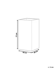 Blumenkübel DION 40 cm Hellbeige_782419