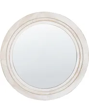Wandspiegel DELICIAS 60 cm 60 cm Cremeweiß_848427