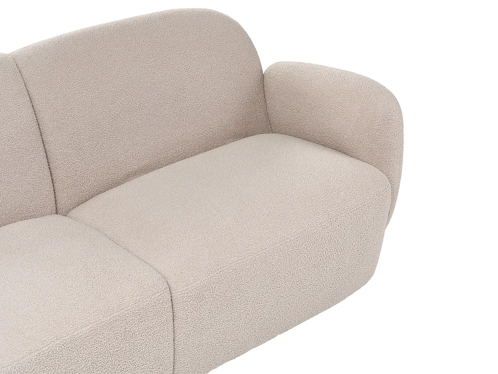 Bank 3-zits JULE Bouclé Beige_1125974