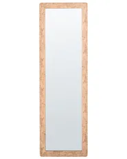 Wandspiegel GALAN 50 cm 160 cm Hellbraun_1099667