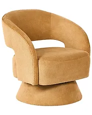 Draaifauteuil NAANTALI  Mosterdgeel_1164477