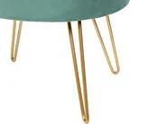 Pouf mit Stauraum SILAS Samtstoff Mintgrün_876818