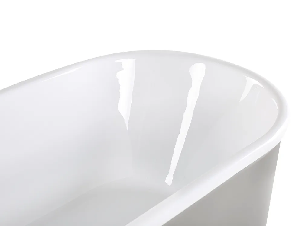 Freestanding Bathtub PINEL 1700 x 800 mm Silver_793060