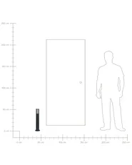 Pollerleuchte 2er Set ERNAN Schwarz_1103793