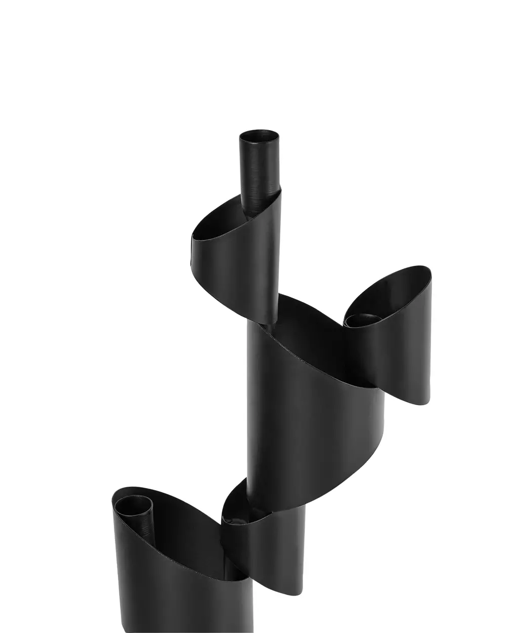 Kerzenständer AMILLY 51 cm Metall Schwarz_973441