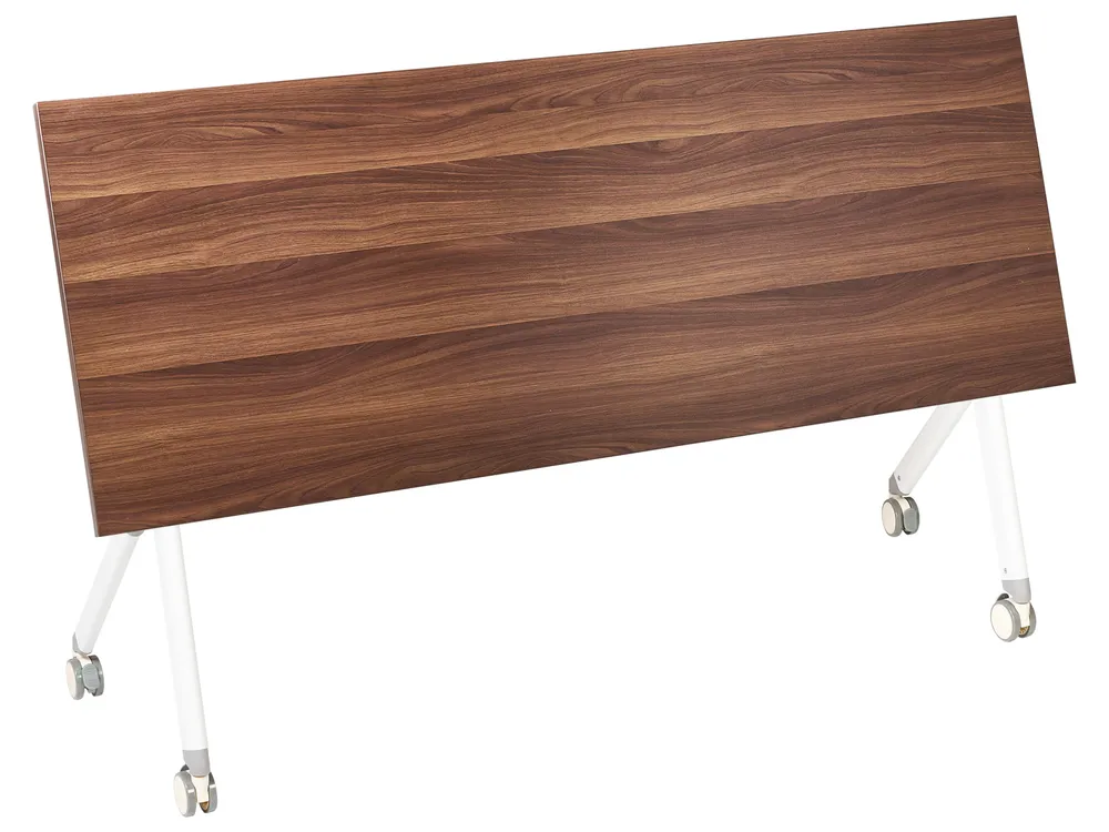 Zusammenklappbarer Schreibtisch BENDI 160 cm 60 cm Dunkelbraun_1030693