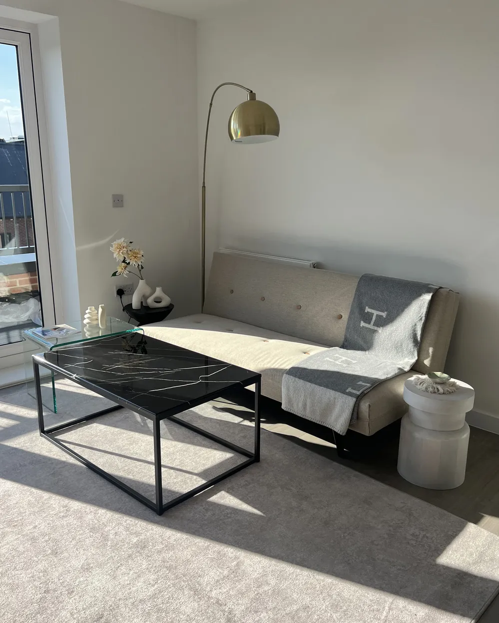 Couchtisch DELANO Schwarzer Marmor_938089