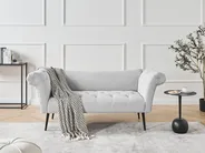 Chaise Longue NANTILLY Fabric Light Grey_996611