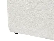 Kinderbett mit Stauraum ANET Bouclé Cremeweiß 90 x 200 cm_959441