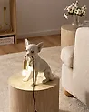 Lampe à poser Chien ROCCO Blanc