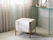 Footstool UTAH Velvet Off-White_1046920