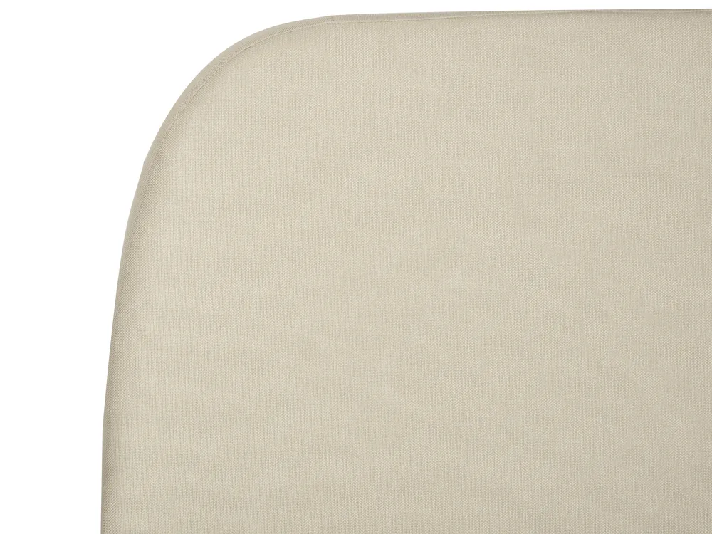 Bed Fabric ROISEL 160 x 200 cm (EU King Size) Light Beige_937474