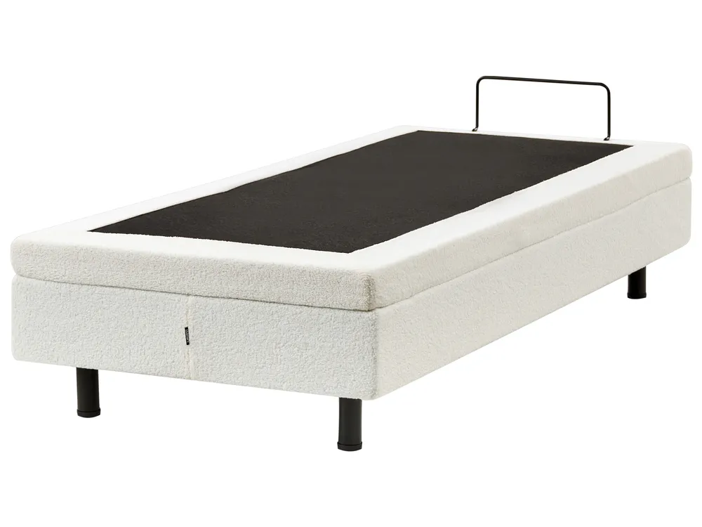 Podešivi krevet bez uzglavlja Buklé DUKE 80 x 200 cm Krem bijela_1011129