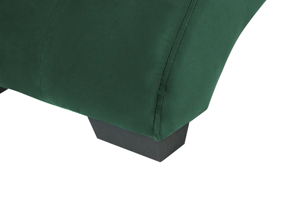 Chaiselongue SIMORRE mit Bluetooth-Lautsprecher Samtstoff Smaragdgrün_823079
