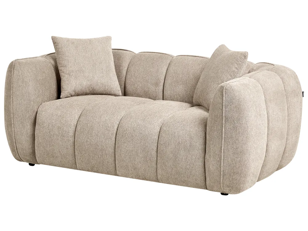 Sofa 2-Sitzer NESS Stoff Taupe_1002506