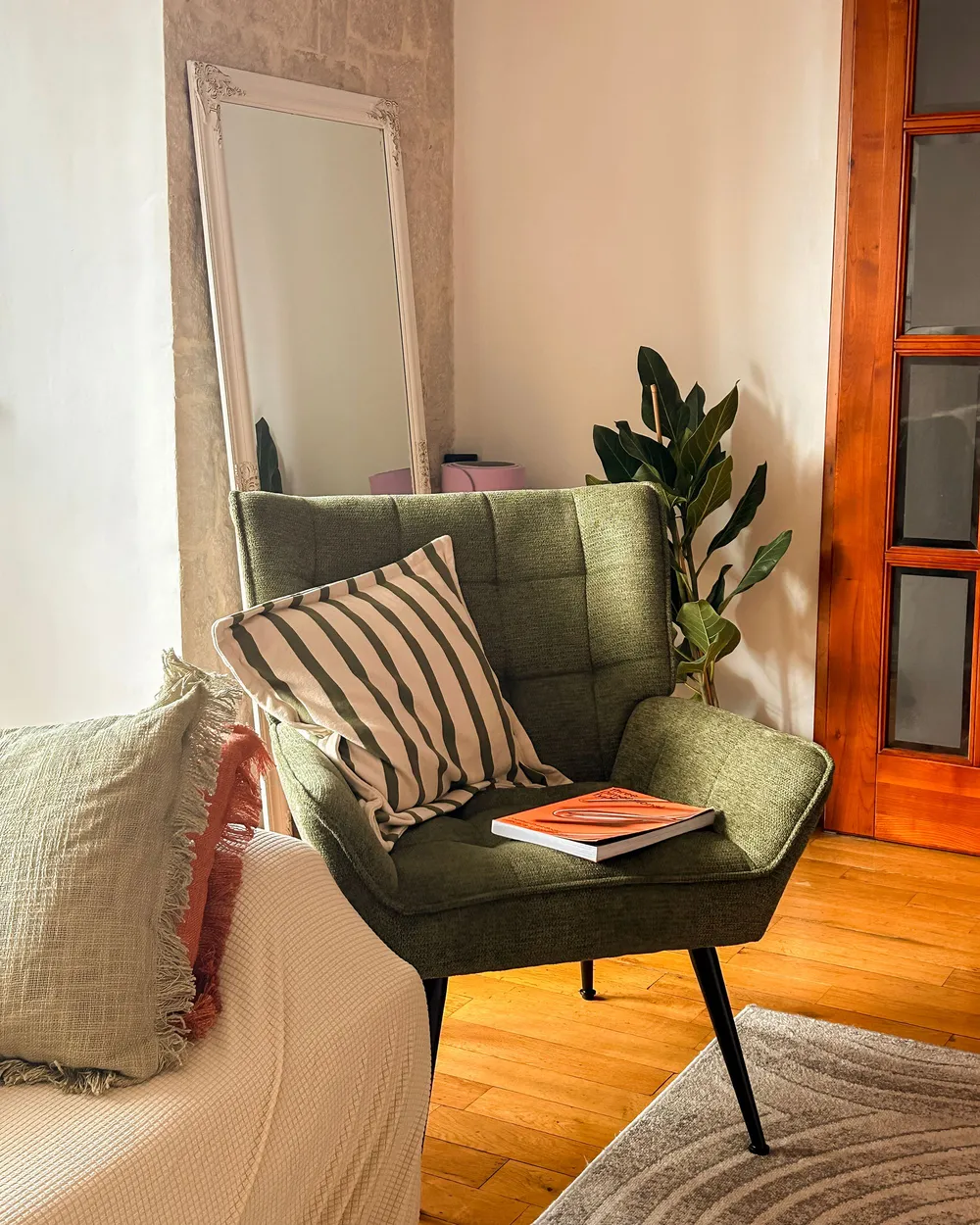 Armchair BELLINGMO Fabric Green_1154764