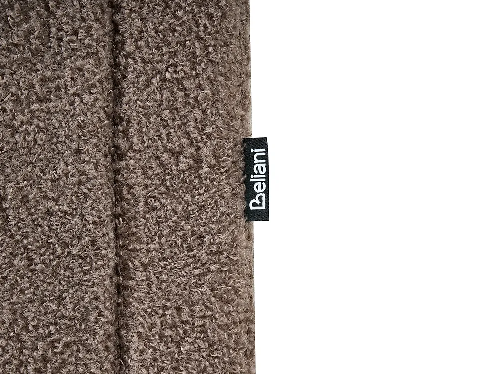 Ottoman Bed without Headboard DINAN Boucle Taupe 120 x 200 cm (EU Small Double)_1188234