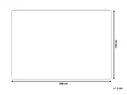 Tagesdecke MARAKA Baumwolle 150 x 200 cm Hellrot_914570