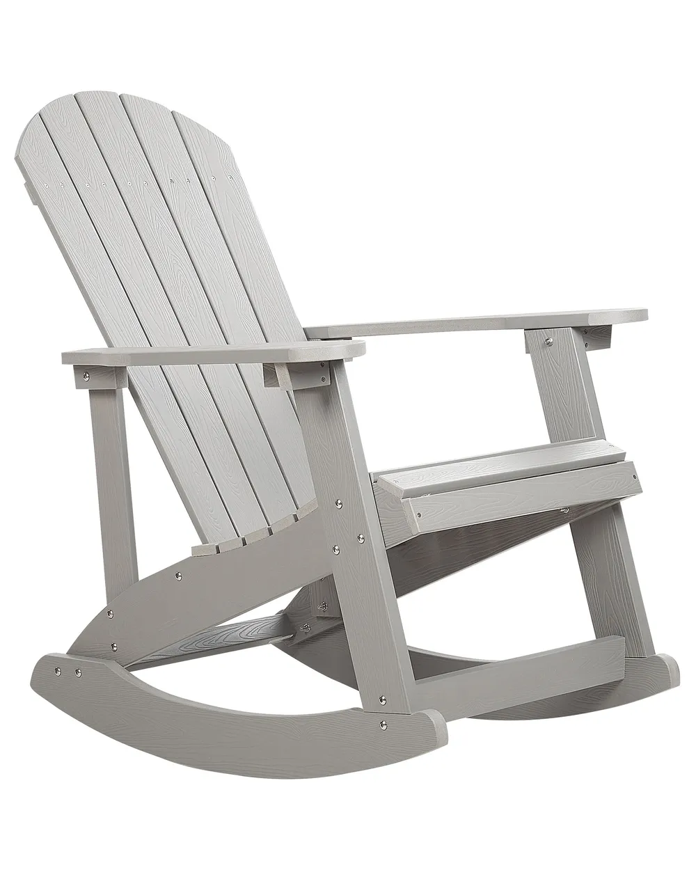 Garten-Schaukelstuhl ADIRONDACK Hellgrau