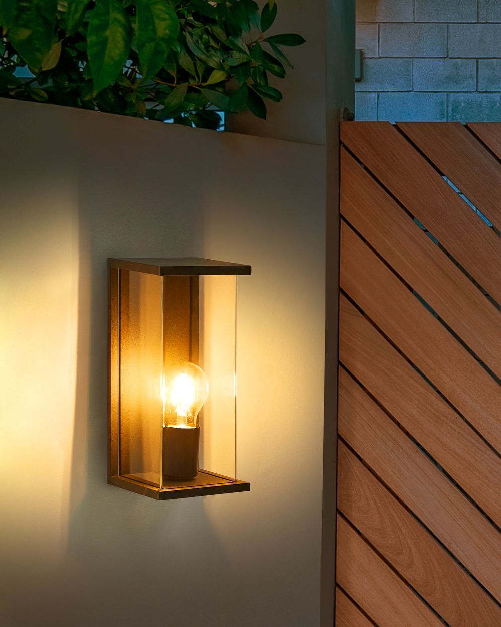 Outdoor Wall Light WAKAL Black