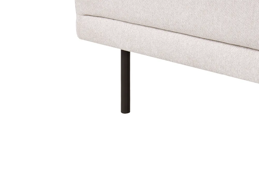 Sofa 2 Seater BREDA Fabric Light Beige_1078159