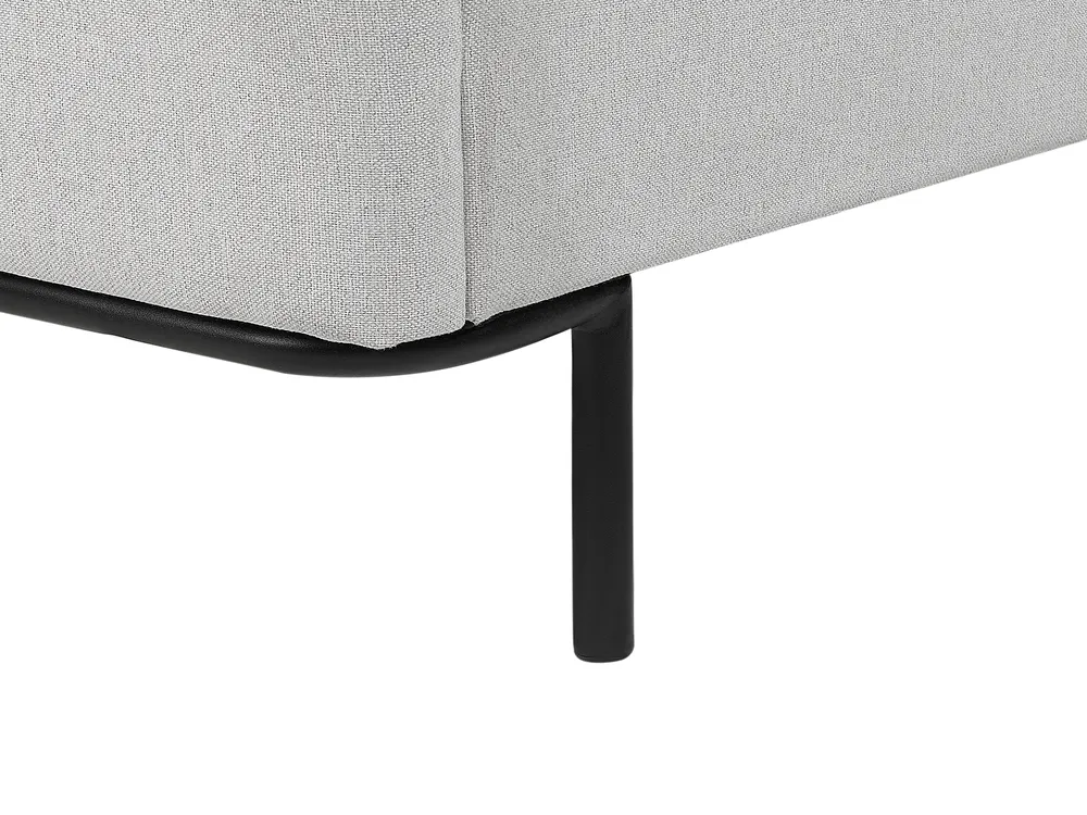 Krevet Tkanina CORIO 160 x 200 cm svijetlosivi_903202