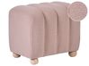 Pouffe IDYLLWILD Boucle Beige