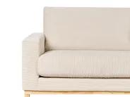 Ecksofa 4-Sitzer SIGGARD Cord Hellbeige linksseitig_944392