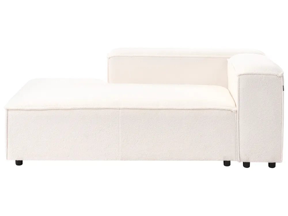 Modular Corner Sofa 5 Seater ARDAL Boucle Off-White Left Hand_908580