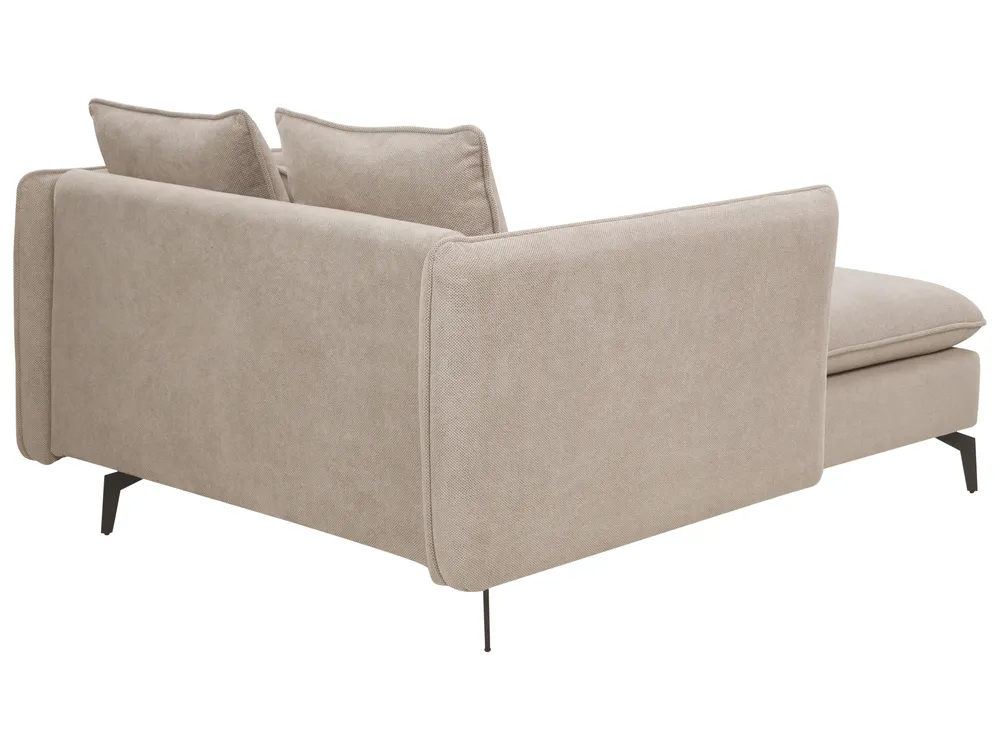Chaise Longue CHARMES Fabric Taupe_894590