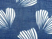 Dekokissen 2er Set DANDELION 45 x 45 cm Dunkelblau Pflanzenmuster_837793