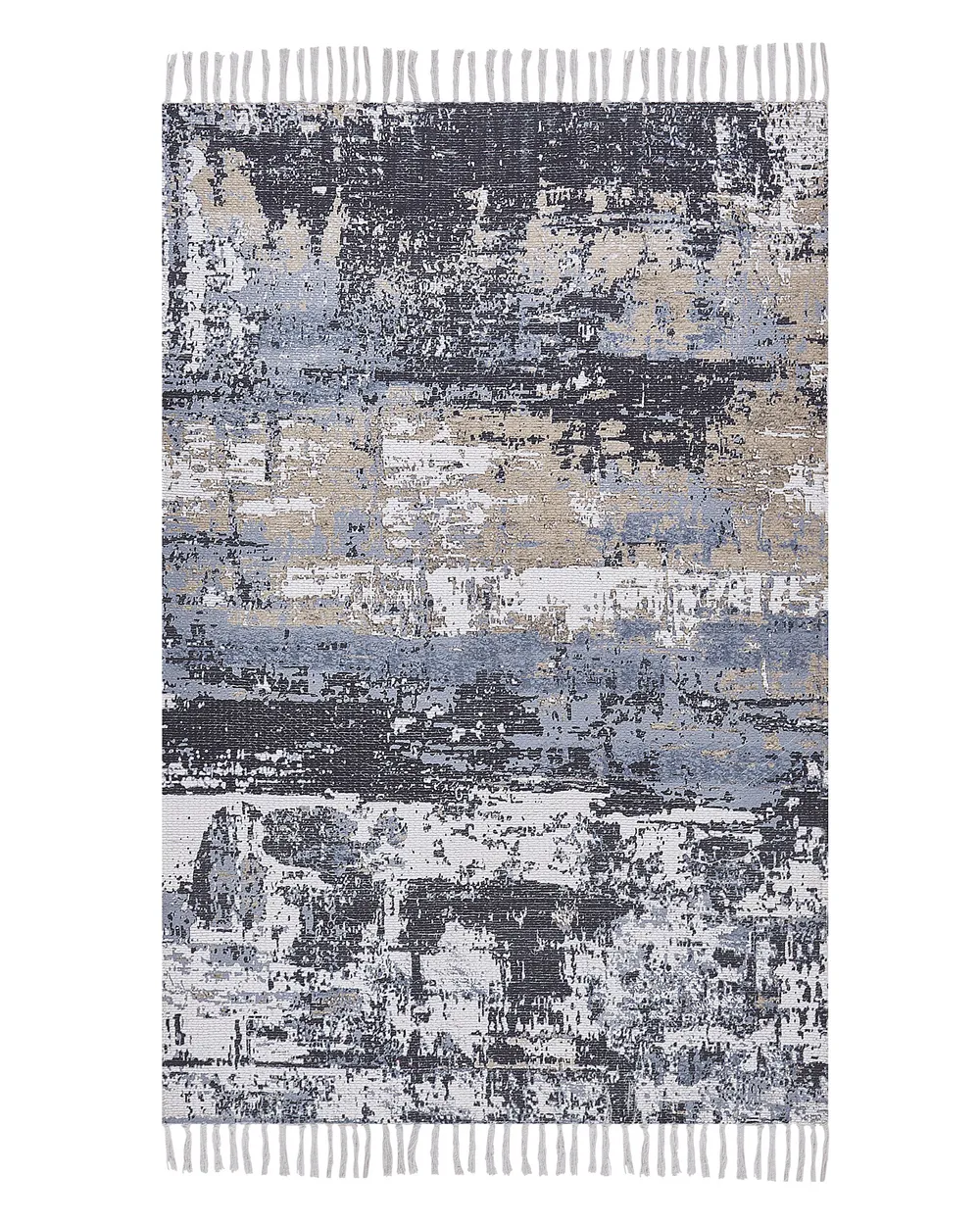 Rug KONAKLI Beige 140 x 200 cm - Beliani.nl
