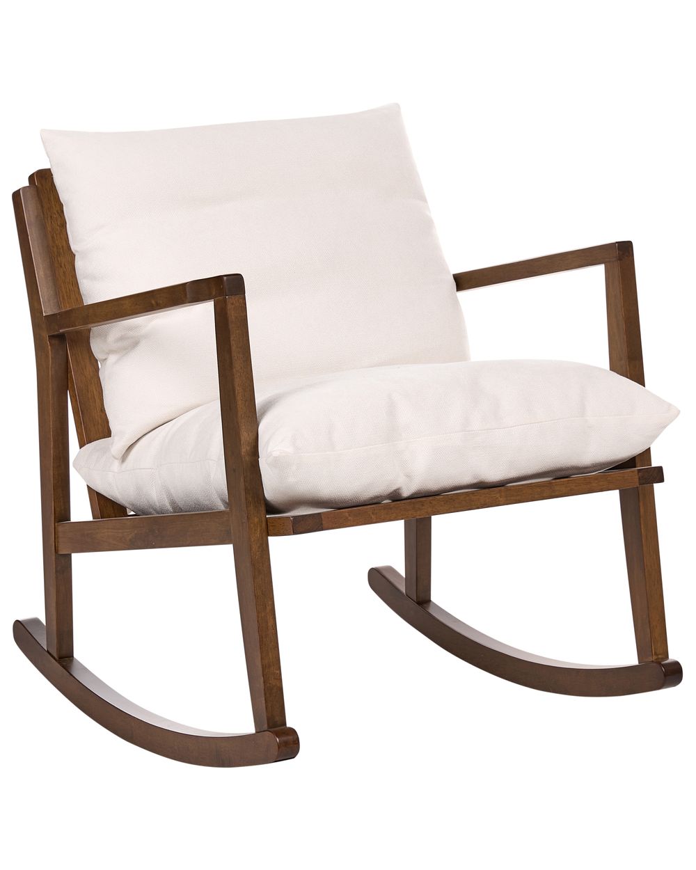 Schommelstoel KJEVIK Hout Bruin/lichtbeige